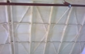 polyuretanová izolace stropu