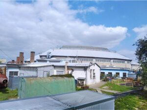 Vnější izolace šikmé střechy průmyslového objektu v obci Veselí nad Moravou (3)