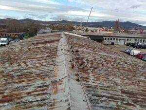 Oprava izolace střechy na provozním objektu - Litoměřice | Před realizací