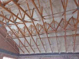 Izolace šikmé střechy - Kloubouky u Brna