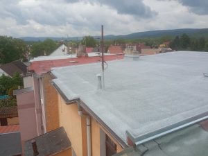 Izolace střechy provozního objektu