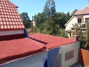 Izolace střechy rodinného domu - W60