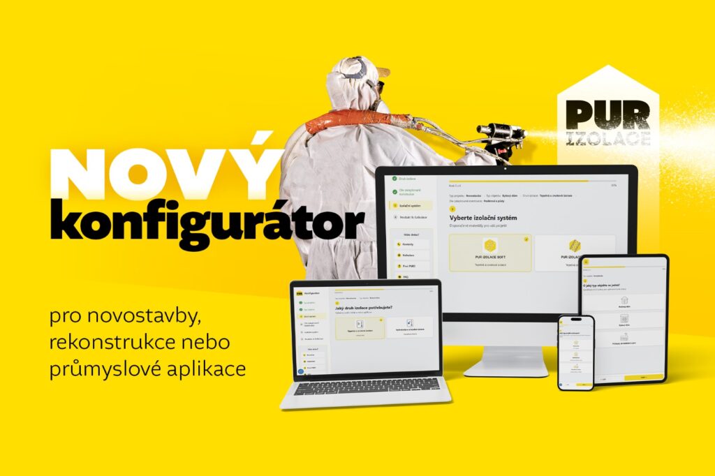 Spustili jsme konfigurátor pro vaši PUR izolaci!