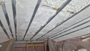 Izolace rodinného domu pomocí systému PUR IZOLACE SOFT - obec Sibřina