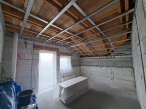 Izolace stropu objektu - Rosovice