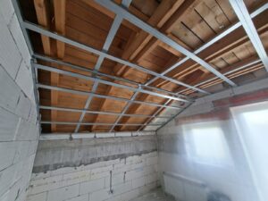 Izolace stropu objektu - obec Rosovice