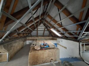 Izolace podkroví pomocí PUR IZOLACE SOFT - Kralupy nad Vltavou