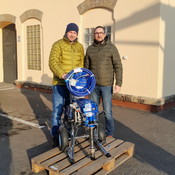 Technologické stroje od firmy Graco